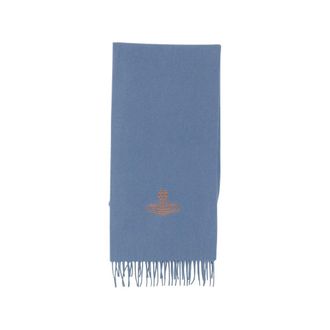Vivienne Westwood 30X236 Foulard Delgado - Accessories - Mujer - Azul - ONE SIZE