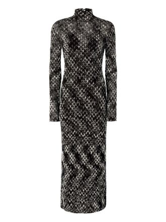 Missoni Turtle-Neck Long Dress