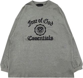 Fear of God T-shirt University - Grigio