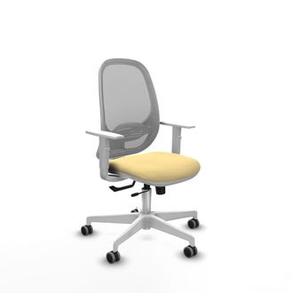 Piqueras y Crespo Silla De Oficina Piqueras Y Crespo Cilanco Blanco Espuma