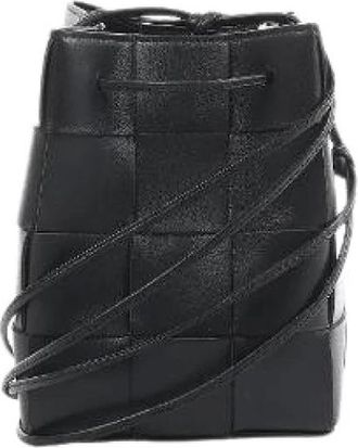 Bottega Veneta Pre-owned Cassette Mini Bucket - Pre-owned - Mujer - Negro - ONE SIZE
