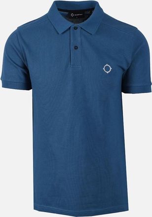 Mastrum Mens Ma.Strum SS Pique Polo Shirt Midnight - Navy - Size: 44