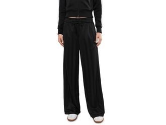 Puma League Wide Leg Pants Womens Clothing Puma Black : XL, Polyester