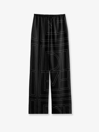 Toteme Pantaloni Pigiama in seta organica - TOTEME - gender_Woman