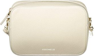 Coccinelle Bianco Leather Women Womens Handbag