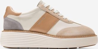 Cole Haan Womens Øriginal Grand Max Platform Sneakers - Beige Size 10.5