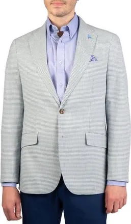 Tailorbyrd Mini Check Melange Sport Coat in Moss Green at Nordstrom Rack, Size 44 Regular