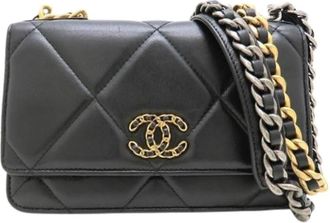 Chanel Pre-owned Vintage Shoulder Bag - Dames - Vintage Schoudertas - Zwart - ONE Size - Vintage