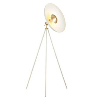 Netlighting MILAN Non Dimmable Contemporary Indoor Free Standing Floor Lamp in White