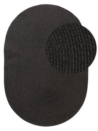 benuta Alfombra de exterior & interior negro 120x170