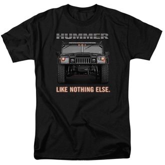 Hummer Mens Like Nothing Else T-Shirt, Large, Charcoal