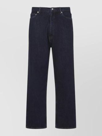STUDIO NICHOLSON marylebone jean tailored trousers belt loops