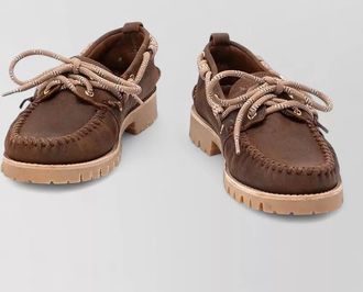 Golden Goose leather cruise loafers