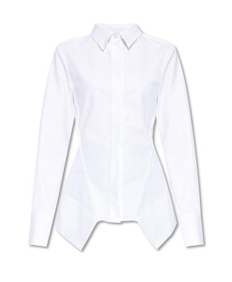 Givenchy Cutout Detail Fitted Shirt