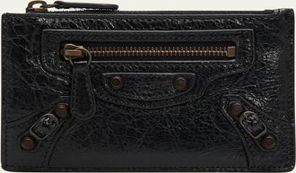 Balenciaga Le City Arena Leather Card Holder