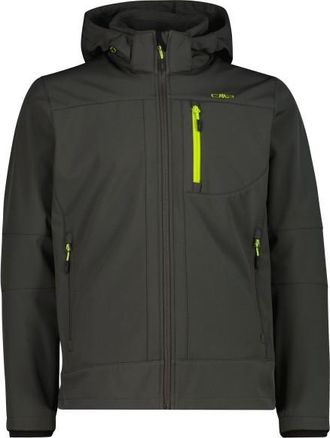 F.lli Campagnolo Jacket Zip Hood Softshell Softshelljacke f&uuml;r Herren | grau