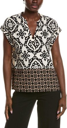 Vince Camuto Printed Blouse