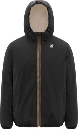 K-Way LE Vrai 4.0 Claude Orsetto Jacket - unisex - Zomerjassen - Zwart - XS - Leer - Jassen