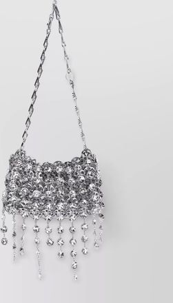 Paco Rabanne crystal chain shoulder bag
