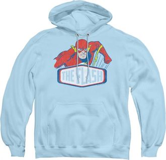 Gildan DC Comics Flash Flash Sign Adult Pull Over Hoodie / Hooded Sweatshirt