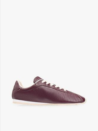 Tommy Hilfiger TH Monogram Low Profile Leather Trainers