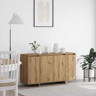 vidaXL Vidaxl - Credenza rovere artigianale 135 x 41 x 69 cm Legno multistrato