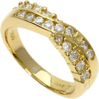 Celine Yellow Gold Yellow Gold (18K) Band Ring (Pre-Owned)