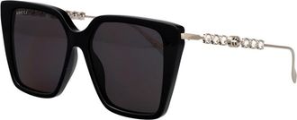 Gucci Gg 1967S Zonnebril - unisex - Zonnebrillen - Zwart - 54 MM - Accessoires