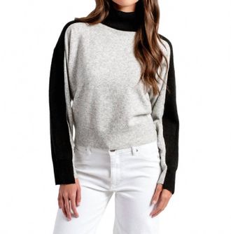 Kerisma Berkman Turtleneck Sweater In Heather/black