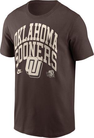 Nike Oklahoma Bold Nike Mens College T-Shirt in Brown | N19920QOKV-V4P