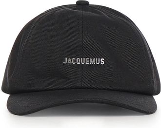 Jacquemus Caps - Heren - Petten - Zwart - 58 CM - Accessoires