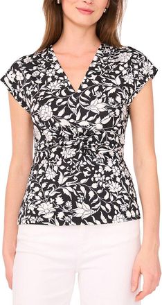 Vince Camuto Twist Knit Top