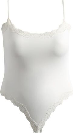 SKIMS Fits Everybody Corded Lace Cami Bodysuit in Marble at Nordstrom, Size 2X