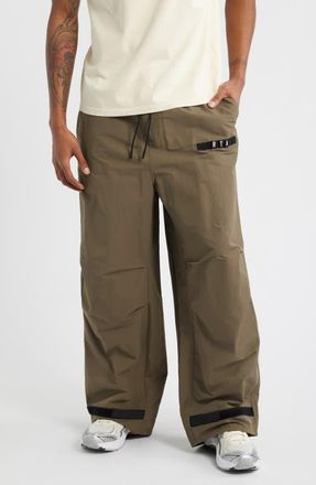 Rta Frederic Oversize Parachute Pants in Dusty Olive at Nordstrom, Size Xxx-Large