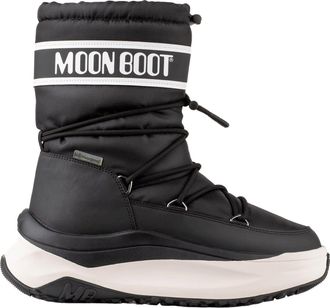Moon Boot Black High-Top Waterproof Sneakers