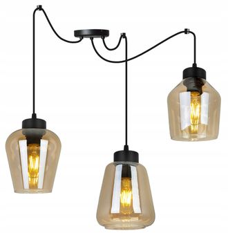 OEM L&aacute;mpara Colgante Moderna Y Elegante Con Pantalla De Cristal