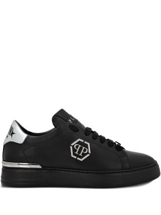 Philipp Plein Hexagon sneakers - unisex - Leather - 45 - Black