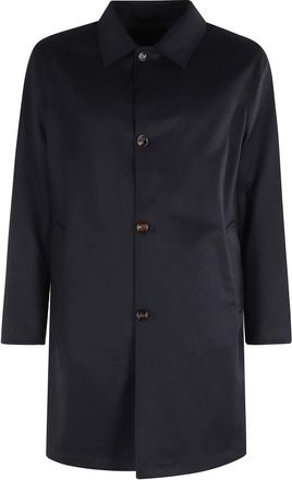 Kired Peak Reversible Coat - Heren - Mantel - Blauw - M - Polyester - Jassen