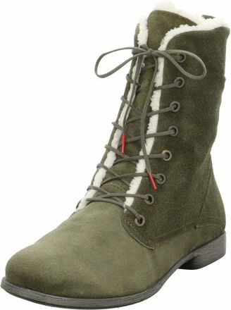 Think Veterschoenen - Dames - Schoenen - Groen - Maat: 40 EU Velours