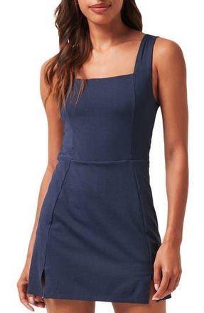 Travis Mathew Move Tank Minidress in Heather Navy Blazer at Nordstrom Rack, Size Small