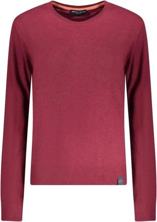 North Sails Polyamide Gebreide Trui - Dames - Ronde hals truien - Rood - S - Truien & Vesten