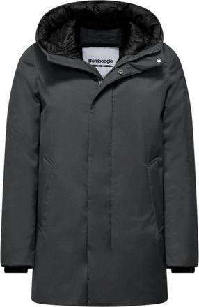 Bomboogie Aberdeen Thermal Jacket - Heren - Parka Jassen - Grijs - XL - Wol - Jassen