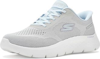 Skechers Go Walk Flex Azriel Hands Free Slip-Ins Womens Walking Shoes Gray/Light Blue : 10.5 B - Medium, Synthetic
