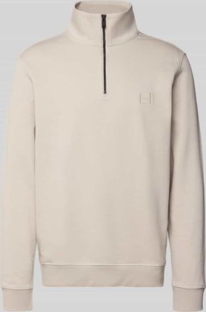 Boss Orange by Hugo Boss BOSS Orange Regular Fit Sweatshirt aus reiner Baumwolle Modell ZETRUST in Sand, Größe XXXL