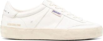 Golden Goose White Lace Up Sneakers
