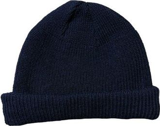 Fortela Kevincap Japan Made Wool Beanie in Navy Blue at Nordstrom