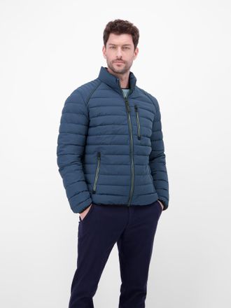 Lerros Blouson LERROS Steppjacke im Blouson-Stil f&uuml;r Herren, Herren, Gr. 3XL, storm blau, 100% Polyester, Jacken Blouson