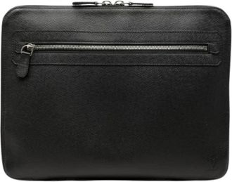 Louis Vuitton Pre-owned Vladimir Clutch - Heren - Vintage Clutch - Zwart - ONE Size - Vintage
