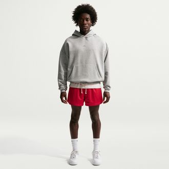 Nike Mens Standard Issue 5 Practice Mesh Basketball Shorts in Red | IF1587-657