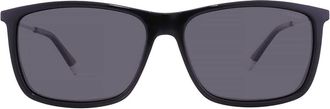 Polaroid Grey Rectangular Mens Sunglasses PLD 4130/S/X 0807/M9 59